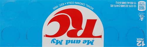 RC Cola Soda, 12 fl. oz. Cans, 12 Pack (Pack of 2)