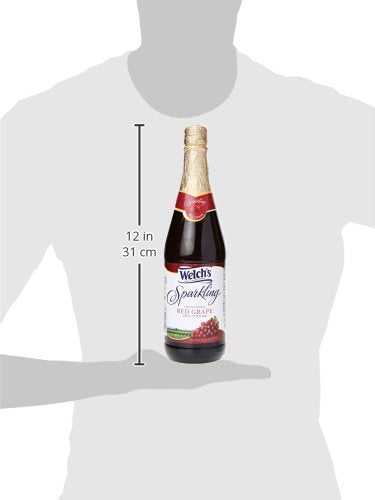 Welch's Sparkling Red Juice, Grape, 750 ml