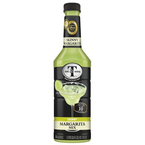 Mr. & Mrs. T Mixer Margarita Skinny, 33.79 oz (Pack of 2)