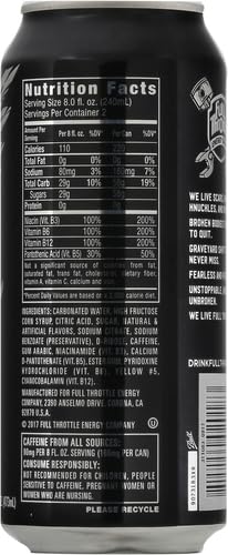 Full Throttle Citrus Energy Drink, 16 Fl Oz Can