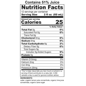 Organic Margarita Mix