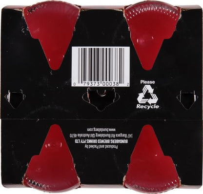 Bundaberg Sparkling Fruit Drink, Guava, 12.7 fl oz, 4 Count (Pack of 2)