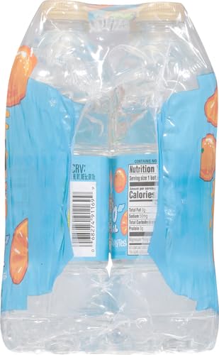 Splash Refresher Mandarin Orange Flavored Water, 16.9 Fl Oz, Plastic Bottle, Pack of 24