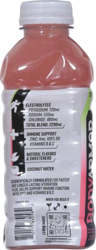 BODYARMOR Flash IV Strawberry Kiwi Electrolyte Beverage, 20 Fl Oz