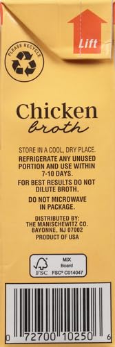 MANISCHEWITZ Aseptic Chicken Broth, 17 OZ
