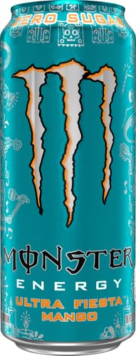 Monster Energy Drink, Ultra Fiesta, 16 fl oz (Pack of 2)