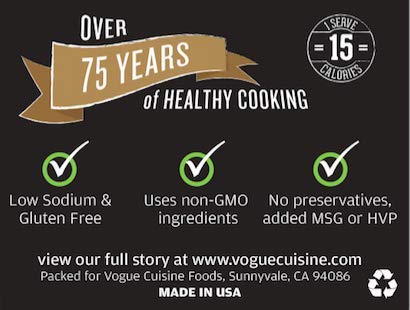 Vogue Cuisine Mushroom Soup & Seasoning Base - Low Sodium & Gluten Free (12 oz)