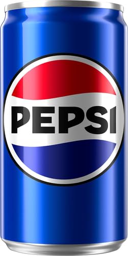 Pepsi Cola Soda Pop, 7.5oz Mini Cans (6 Pack)
