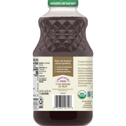 R.W. Knudsen Organic Prune Juice, 32 fl oz (Pack of 1)