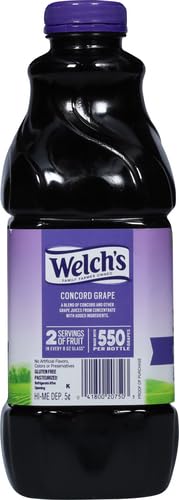 Welch's 100% Concord Grape Juice, No Sugar Added, 64 oz