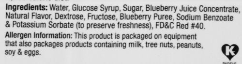 Amoretti Premium Martini Cocktail Mix Minis, Blueberry, 3.4 Fluid Ounce