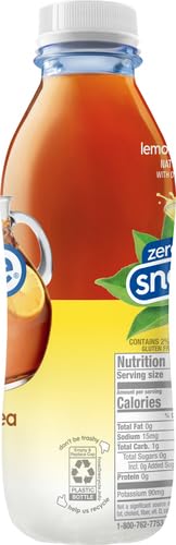 Snapple Diet Half and Half, 16 oz (Pack of 4)