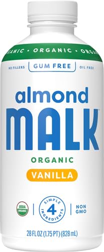 MALK Organic Vanilla Almond Milk, 28 FZ