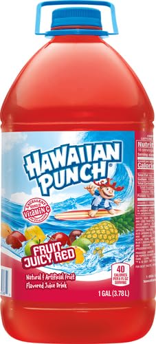 Hawaiian Punch, Fruit Juicy Red, 128 Fl Oz Bottle