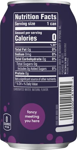 Bubly Sparkling Water, Blackberry, 12 Ounce