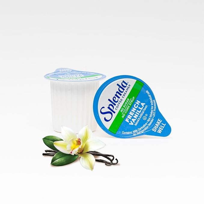 SPLENDA Single Serve Coffee Creamer Cups, Sugar Free French Vanilla, 180 Count