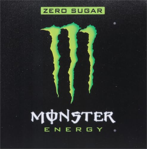 Monster Energy Zero Sugar, Low Calorie Energy Drink, 16 Ounce, 4 Pack