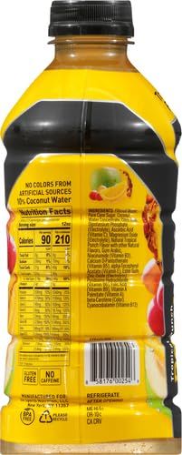 BODYARMOR Sports Drink Sports Beverage, Tropical Punch, Natural Flavor With Vitamins, Potassium-Packed Electrolytes, No Preservatives, Perfect For Athletes, 28 Fl Oz