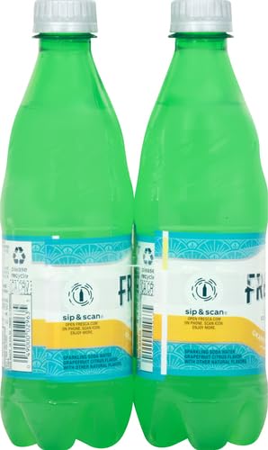 Fresca Grapefruit Citrus Sparkling Soda Water | Bottles | 16.9 fl oz | 12 Pack