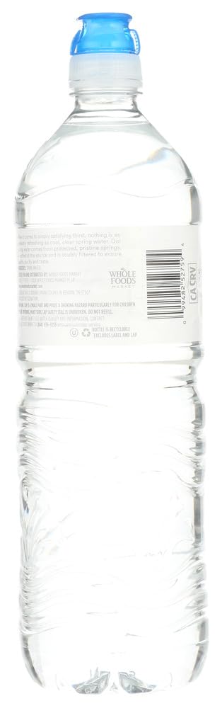 365 by Whole Foods Market, Spring Water, Sport Cap, 750 mL