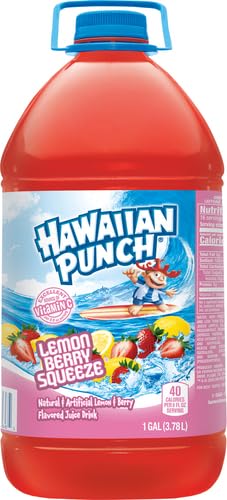 Hawaiian Punch, Lemon Berry Squeeze, 128 Fluid Ounce