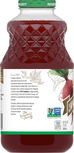 RW KNUDSEN Organic Beet Apple Ginger Juice Beverage, 32 FZ