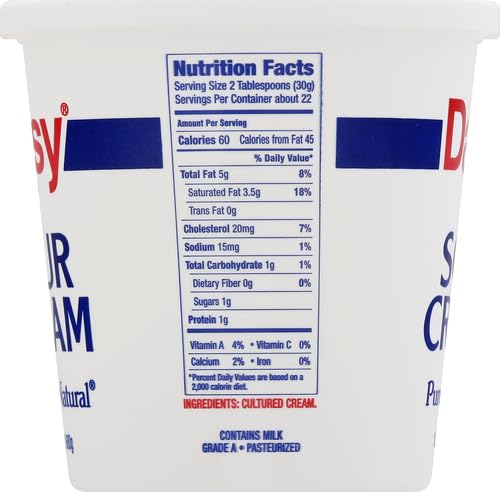 Daisy, Regular Sour Cream, 24 oz