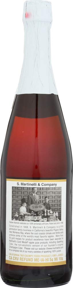 Martinellis Gold Medal (NOT A CASE) Sparkling Juice Apple Cranberry