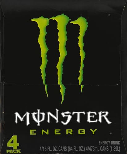 Monster Energy, Original, 16 fl oz, 4 Pack