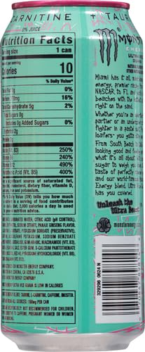 Monster Energy Ultra Vice Guava (16oz) - 106537