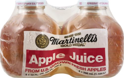 Martinelli's Juice Apple, 4 pk, 10 oz