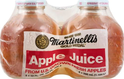 Martinelli's Juice Apple, 4 pk, 10 oz