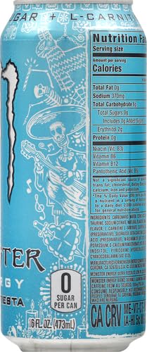 Monster Energy Drink, Ultra Fiesta, 16 fl oz (Pack of 2)