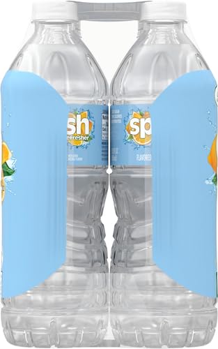 Splash Blast Water, Lemon, 16.9 Fl Oz | Pack of 30 | Plastic Bottle