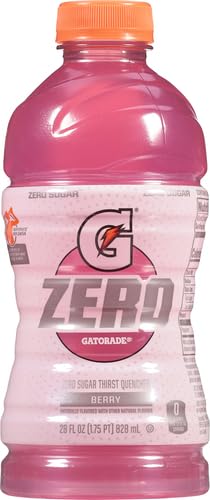 Gatorade G Zero Berry Thirst Quencher, 28 Fl Oz Bottle