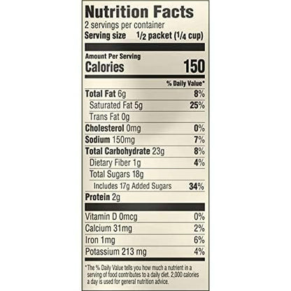 Hills Bros. Frappés Instant Drink Mix – Indulgent Café-Style Beverage – Gluten-Free, Kosher-Certified – Easy to Make Hot or Cold – Premium, Rich Taste, Gourmet Coffee Experience – Salted Caramel, 2.3 oz ( Pack of 12 )