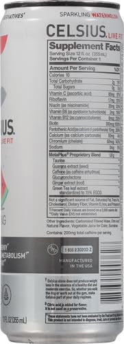 Celsius RTD Sparking Watermelon, 12 Ounce