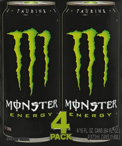 Monster Energy, Original, 16 fl oz, 4 Pack