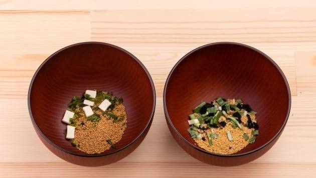 Japanese Instant Miso Soup Freeze-dried 10 Serves Set Of 2 Assortment 2 Flavors(Green Laver, Shijimi Clam)