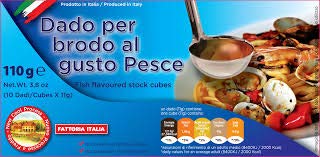Fattoria Italia - Delicato Fish Flavor Bouillon (Fish Stock) Cubes