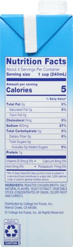 College Inn Chicken Broth, 32 Oz