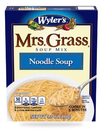 Mrs Grass Mix Soup Chicken Noodle, 4.2 Ounce (Pack of 8)