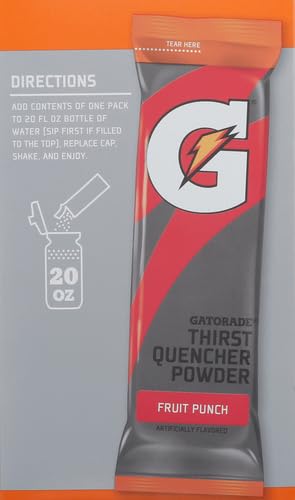 Gatorade G Powder 10ct Punch, Mixed Fruit, 10 Count