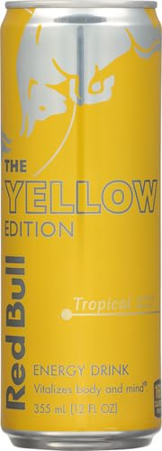 Red Bull Yellow Edition Energy Drink, 12 fl oz (RB203753)