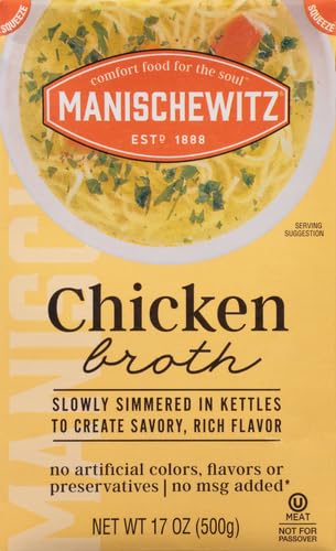 MANISCHEWITZ Aseptic Chicken Broth, 17 OZ
