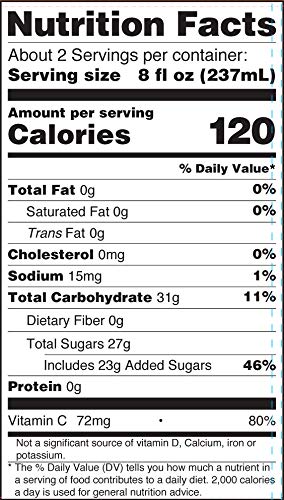 Langers Juice Cocktail, Pineapple Orange Guava, 15.2 Fl Oz (Pack of 12)