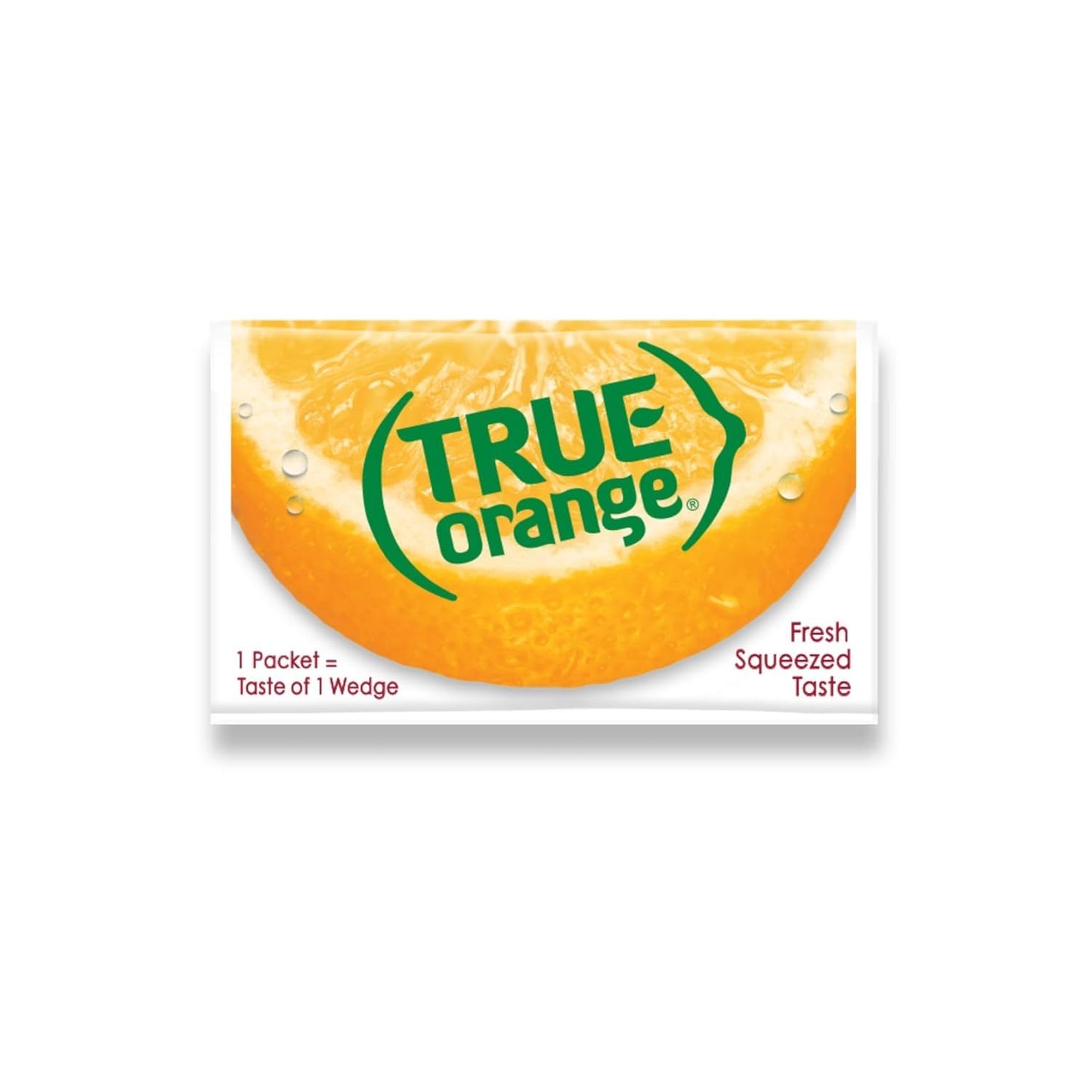 True Orange 100ct (Pack of 1) - Water Enhancer - Bulk Dispenser - 0 Calorie Drink Mix Packets For Water - Orange Flavoring Powder Packets