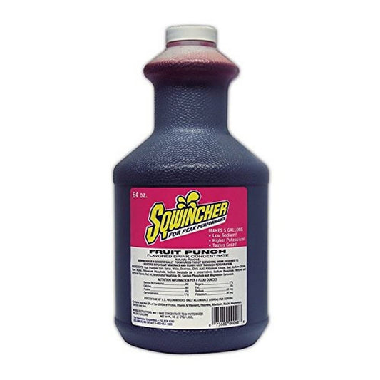 Sqwincher 030325-FP 5 gal Liquid Concentrate, Fruit Punch, 30 gal (Pack of 6)