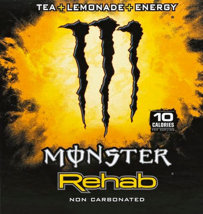Monster Rehab, Tea + Lemonade, 15.5 fl oz, 4 Pack