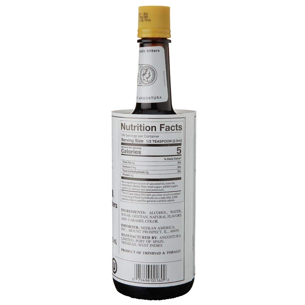 Angostura Aromatic Cocktail Bitters - 16 Ounce Bottle - PACK OF 2